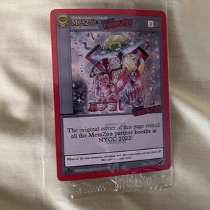 Metazoo NYCC 2022 Passport Exclusive Promo Card Holo Foil Limited Edition